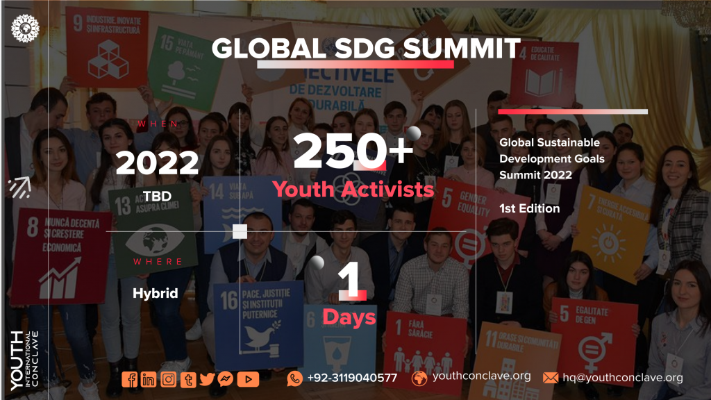 Global Sdg Summit 2022 Powered By Yic Youth International Conclave Empowering Youth Worldwide 9541