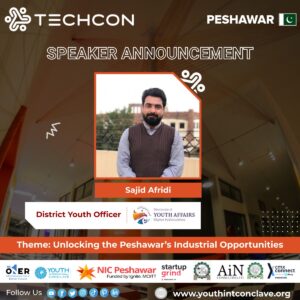 Announcement of Sajid Afridi as the Speaker of the Event