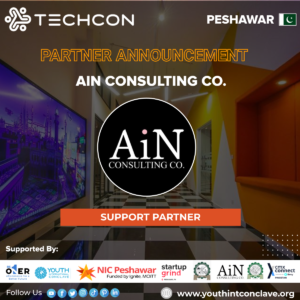 Event TechConnect: peshawar announced the ain Consulting Co. as the Support partner.