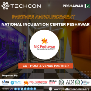 The event TechConnect: Peshawar announced the National Incubation Center Peshawar as the Co-host and Venue partner.