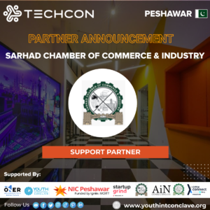 The Sarhad Chamber of Commerce & Industry is announced as the support partner of TechConnect: Peshawar event.