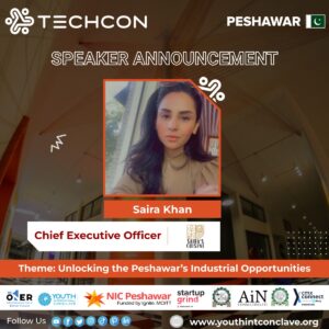 Announcement of Ms. Saira Khan As the Speaker of the event.